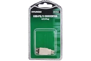 121AV USB Mouse to PS/2 Adapter USB A 2.0 Female to PS2 male - Mini DIN6 Female (USB to PS/2)