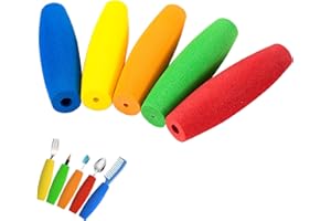 YESHLIKY Foam Handle Sleeve for Parkinson's, Adaptive Utensils Grip Tubing Cover, Built up Grip Aid for Utensils, Tools and Pens for Elderly, Disabled, Arthritic, Handicapped