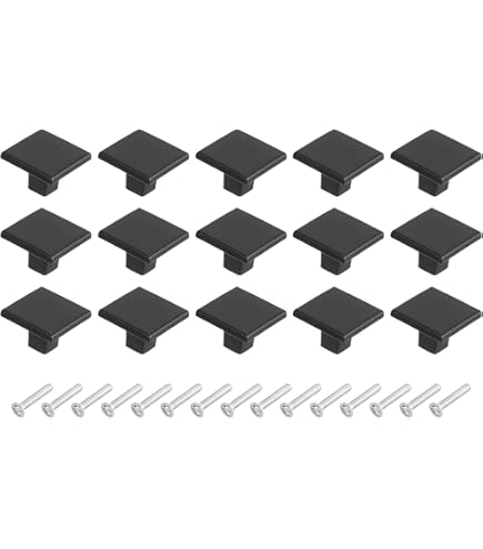 Gedotec Lexus Furniture Handle Kitchen Cupboard Handle Chrome Handle Square Door Handle For Drawers & Cupboard Doors Drawer Handle Chrome-Plated Metal 1 Piece Chest Of Drawers Handle 224 Mm W/Screws