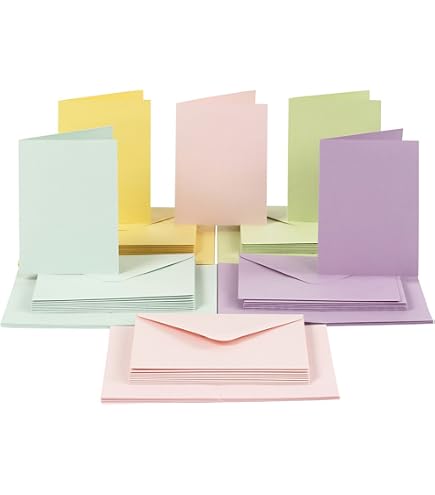 Sachet De 10 Cartes Simples Lalo 32615L - Papier Qualité Framboise - Parfait Pour Invitations Mariage & Anniversaire