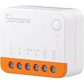 SONOFF MINIR4 WIFI Kablosuz Anahtar, 2 Y&ouml;nl&uuml; Akıllı Anahtar Mikro Mod&uuml;l, R&ouml;le S&ouml;kme Modu, APP Kontrol&uuml;, Alexa, Google Home,10