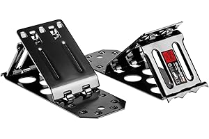 ‎HEYNER HEYNER® Unterlegkeile Auffahrkeile Metallkeil klappbare Keile 1 Paar (2 Stück) KFZ universal Wegroll-Stopp