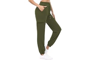 Doaraha Pantaloni Sportivi Donna Cotone Larghi Pantaloni Tuta Donna Morbido con 4 Tasches Comodo e Leggero Adatto per Jogger Fare Ginnastica Jogging e a Casa Taglie Forti S-XXL