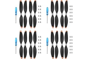 HORIZON FLOW 32x/16x Propellers For DJI Mini 2 SE/Mini 2 / Mini SE Replacement 4726 FM Prop Blades Low noise Wings for Drone Accessories Screws & Screwdrivers Colour Tips (32x Orange Tip)