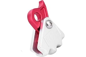 Nimomo Descendeur d'escalade Matériel d'escalade à Anneau de Rappel 15KN pour équipement d'escalade de Sauvetage de Corde de 9-12mm