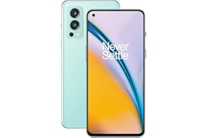 OnePlus Nord 2 5G - 12 Go de RAM + 256 Go de stockage, smartphone sans carte SIM avec triple caméra et Warp Charge 65W - Garanti 2 ans - Blue Haze [Version FR]
