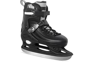 ‎NATTORK Nattork Ice Skates 4 Sizes Adjustable for Kids Boys Girls, Fun Beginner Ice Skating for Outdoor, Soft and Comfortable Hard Protection for Children Youths Teen