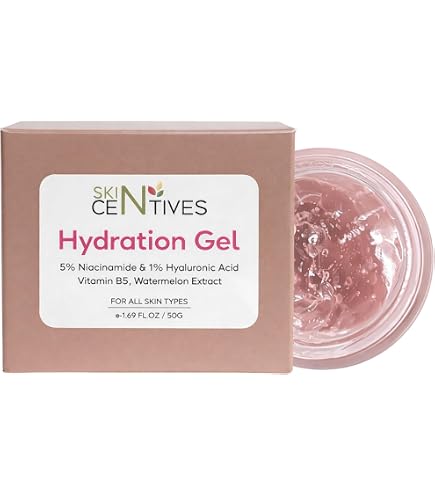 Skin Centives Moisturizing Gel with 1% Hyaluronic Acid & 5