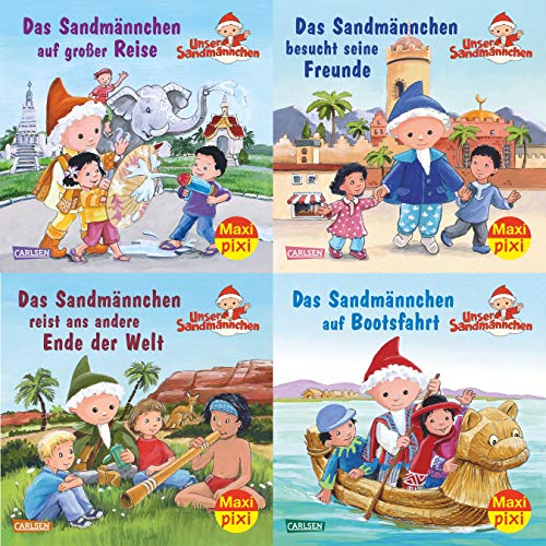 Maxi-Pixi-4er-Set 47: Sandmännchen (4x1 Exemplar) (47)
