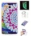 Produktbild Hülle Leuchtende Galaxy J7 2016 /(SM-J710) 5,5 Zoll Silikon Etui Handy Hülle Weiche Transparente Luminous TPU Back Case Tasche Schale Leuchten In Der Nacht Für Samsung Galaxy J7 2016 /(SM-J710) 5,5 Zoll + Schlüsselanhänger (A) (8)