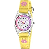 Tikkers Girls Analogue Classic Quartz Watch with Textile Strap TK0155