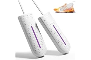 UQTUKO Asciuga Scarpe Elettrico, Asciuga Scarponi portatile 360° asciugatura asciuga stivali scaldascarpe elettrico antibatterico Scalda e Asciuga Scarpe per scarpe, guanti, calze, scarponi da sci