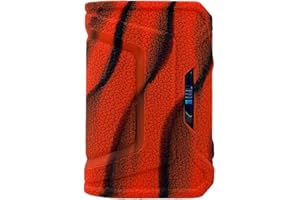 RUIYITECH Housse de Protection en Silicone pour Geekvape L200 Legend 2 Classic- Noir et Rouge