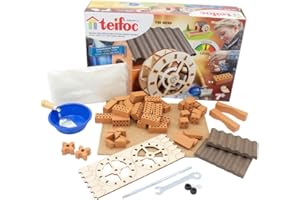 Teifoc 2704030 Gioco di Costruzioni- Mulino ad Acqua