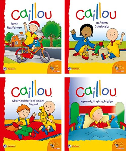 Preisvergleich Produktbild 4er Caillou 13-16 (Nelson Mini-Bücher)