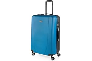 Maletas de Viaje ITACA. Juego Maletas 4 Ruedas - Juego de Maletas de Viaje - Juego Maletas de Viaje Ligeras. Candado de combinacion 71100