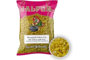 JALPUR Gelbe Spalterbsen (Moong Dal) - 200 g