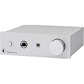 Pro-Ject Head Box S2 Mikro High End wzmacniacz słuchawek (Head Box S2, srebrny)