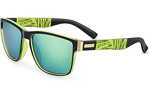 ChuerTech Okulary przeciwsłoneczne z polaryzacją dla mężczyzn i kobiet, retro, vintage, sportowe okulary przeciwsłoneczne UV400, klasyczne okulary przeciwsłoneczne na plażę, do golfa, wędkowania, jazdy na rowerze, jazdy na rowerze