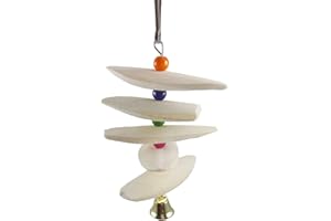 FYBlossom Vogel Sepiaschalen Spielzeug Tintenfisch Sepia Knochen Training Kauen Molaren Spielzeug für Papagei Calcium Molaren,Eichhörnchen Beißen Backenzähne (S)