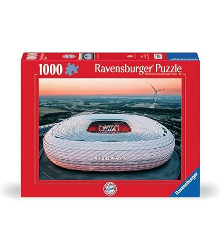 Ravensburger Puzzle, Puzzle 1000 Pezzi, Barcellona, Puzzle per Adulti, Puzzle Calcio, Puzzle Ravensburger - Stampa di Alta Qualità