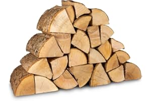 Logpile Ash Kiln Dried Firewood Logs 60kg | Ready to Burn, Long Burning & Quick Lighting, Smokeless, Fire Logs for Wood Burners, Stoves, Fireplaces & Firepits | Premium Sustainable British Hardwood