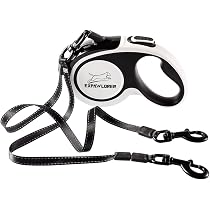KOOLTAIL Guinzaglio Retrattile Doppio Per Due Cani Fino A 49,9 Kg, Resistente, Doppia Testa, 4,9 M, Flessibile, Estensibile A 360°, Senza Grovigli - 10
