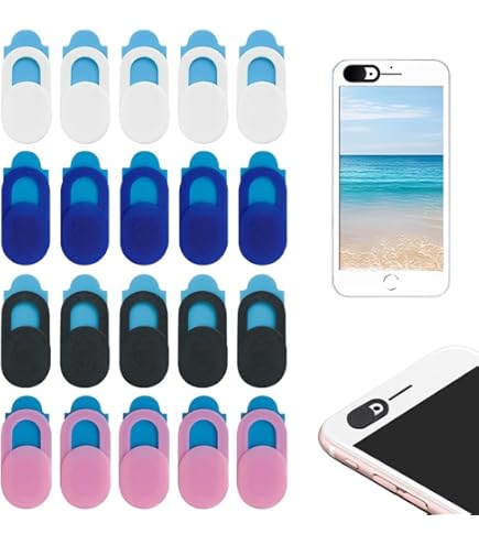 20 Copri Webcam Slider Ultra Sottili - Privacy Per Laptop E Smartphone - Foto 5