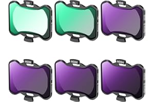 K&F Concept Avata 2 ND Filter Set, UV PL ND8 ND16 ND32 ND64 Filter 6 Stück kompatibel mit DJI Avata 2