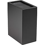 Rockingham Forge, Supporto Universale portacoltelli Verticale per 20 coltelli, Lame Fino a 20 cm di Lunghezza, Lucido Nero, p