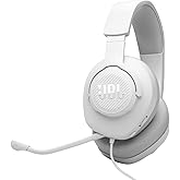 JBL Quantum 100M2,Gaming Headset,Wired,White