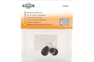 PetSafe Clé pour Chatières Magnétiques - Alternative au Puce électronique pour Entrée Sélective - Compatible avec Les Chatières Séries 400 & 900 - Lot de 2