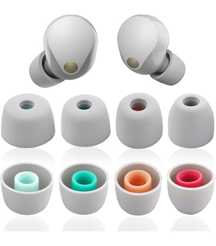 Lot De 6 Embouts De Rechange Pour écouteurs Sony WF-1000XM5 - Marque Kwmobile - Neuf Sous Blister