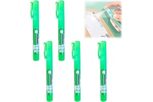 XIAGER 5 PCS Thermal Paper Privacy Eraser,Identity Theft Protection Spray,Correction Fluid,Label Ink Remover,Data Cover Liquid Address Print Blocking,Confidential Document Masking Privacy Tool