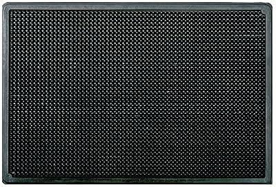 ID Mat M42 Picots Tapis Paillasson Caoutchouc Noir 75 x 45 x 1,2 cm