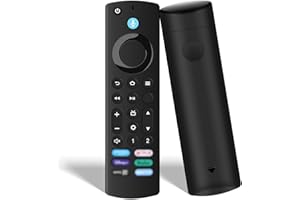 VEMFAY Télécommande Vocale Remplacement(4 Gén) Compatible pour AMZ Fir-e Smart TV Stick/Cube(2 Gen,3 Gen,4K,4K Max,Lite,HD) telecommande Universelle avec 6 Clés de Raccourci