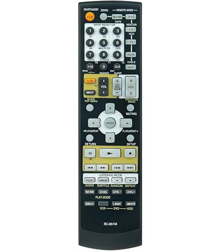 Telecomando Universale Di Ricambio RC-681M Per Onkyo AV Receiver HTR-508 TX-SR505 TX-SR575 - 5
