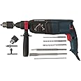 BOSS 2200W Rotary Hammer Drill machine with 3 Modes 3 Hammers Bits 2 Chisels