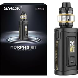 SMOK Morph 3 Box Mod – 230 Watt E-Zigarette Mit USB-C, Weichem Leder & Farbdisplay