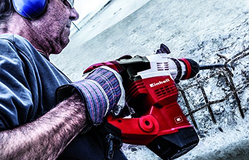 Einhell Bohrhammer TE-RH 38 E (1050 W, 9 J, Bohrleistung Ø 38 mm, SDS-Max-Aufnahme, Metall-Tiefenanschlag, Virbrationsdämpfung mit Andruckanzeige, Koffer) - 7