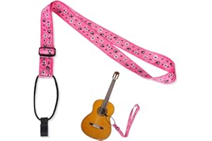 GGUFAY Correa de guitarra, correas de guitarra de algodón, bajo, eléctrico, el mejor regalo para tu guitarrista querido