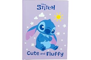 MARICART Diario Ufficiale STITCH, 12 Mesi, 350 Pagine + Penna magica