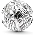 Thomas Sabo Collana Unisex Karma Beads In Argento 925 - Catenina Con Chiusura A Moschettone - 2