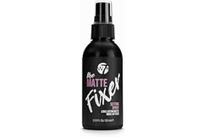 W7 Spray Fixateur de Maquillage - Finition Mate - Formule Ultra-Fine Longue Durée - Non Testé sur les Animaux et Végan