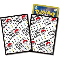 Pokemon Proteggi carte standard pacchetto da 64 bustine Pikachu