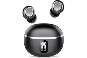 FAMOO Ear Buds Wireless Earbuds, Bluetooth Headphones 5.4 In Ear with 4 ENC Noise Cancelling Mic, 50H Playtime Bluetooth Earphones, Bass Boost 90%, NEW Mini Bluetooth Earbuds IPX7 Waterproof, USB-C