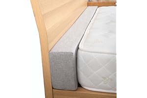 MONBAER Bettlückenfüller Individuelle Größe Bettbrücke Matratzenverlängerung Verbindungsstück Füller, Schließe Lücke zwischen Kopfteil und Matratze, Dicker Schaumstoff-Lückenfüller Pad Sofa Armlehne Kissen
