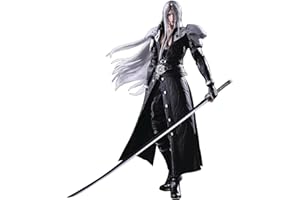 SAIFFE Final Fantasy VII Remake: Sephiroth Play Arts Kai Actionfigur 28 cm Anime-Charaktermodell Anime-Spielmodell Statue Spielzeugsammlung Dekoration Geschenk