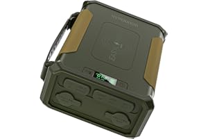 EASYLONGER ES960 297.6Wh Batería CPAP, LiFePO4 Batería CPAP para ResMed S9/AirSense 10/ AirSense 11/ AirCurve 10/ AirMini/Philips DreamStation, 96000mAh Batería CPAP para Camping