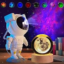 Buy Desidiya Combo of Astronaut Galaxy Projector Night Light